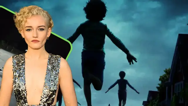 Julia Garner in the Weapons Trailer