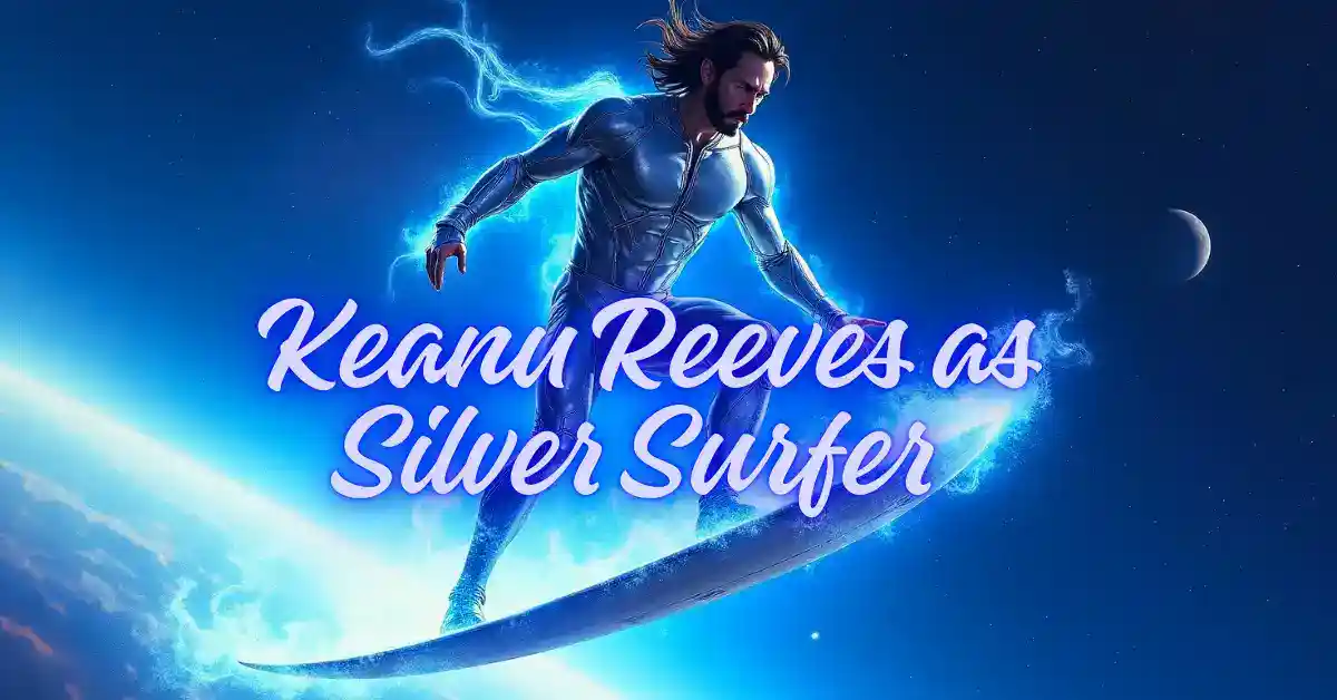 Keanu Reeves as Silver Surfer