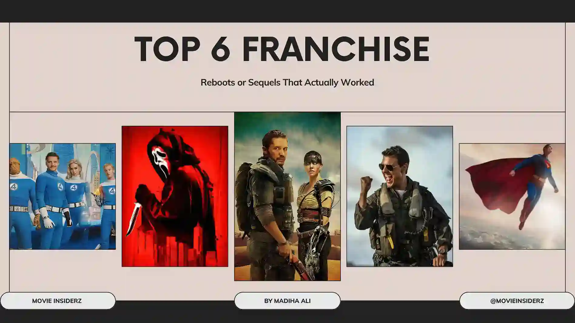 Franchise Reboots or Sequels That Actually Worked
