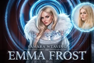 Samara Weaving as Emma Frost